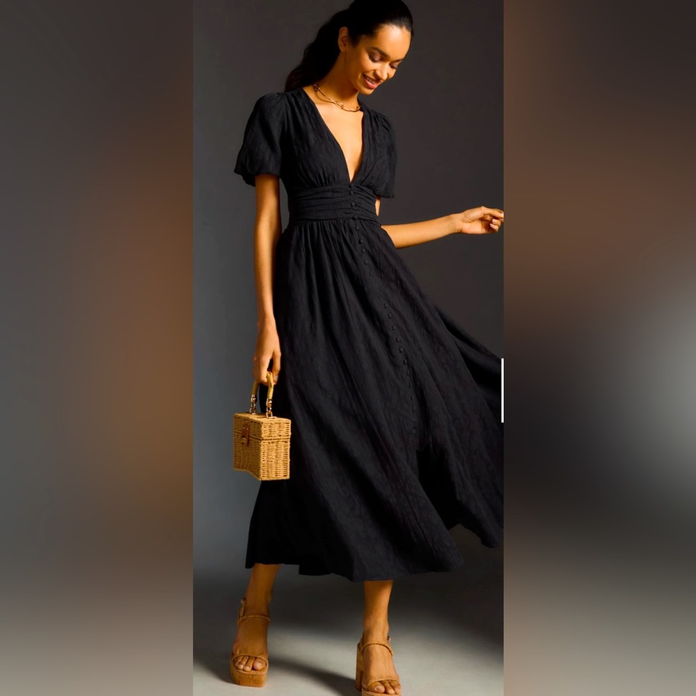 Katerina Button-Front Dress Size Small